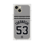 プレミアムスクエアケース with MagSafe［ 読売ジャイアンツ - #53 TAKANASHI - ビジター ］