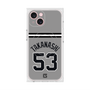 プレミアムスクエアケース with MagSafe［ 読売ジャイアンツ - #53 TAKANASHI - ビジター ］