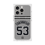 プレミアムスクエアケース with MagSafe［ 読売ジャイアンツ - #53 TAKANASHI - ビジター ］