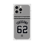 プレミアムスクエアケース with MagSafe［ 読売ジャイアンツ - #62 YOKOGAWA - ビジター ］