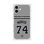 プレミアムスクエアケース with MagSafe［ 読売ジャイアンツ - #74 MURATA - ビジター ］