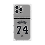 プレミアムスクエアケース with MagSafe［ 読売ジャイアンツ - #74 MURATA - ビジター ］
