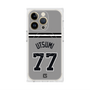 プレミアムスクエアケース with MagSafe［ 読売ジャイアンツ - #77 UTSUMI - ビジター ］