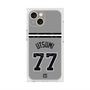 プレミアムスクエアケース with MagSafe［ 読売ジャイアンツ - #77 UTSUMI - ビジター ］