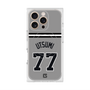 プレミアムスクエアケース with MagSafe［ 読売ジャイアンツ - #77 UTSUMI - ビジター ］