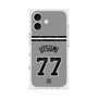 プレミアムスクエアケース with MagSafe［ 読売ジャイアンツ - #77 UTSUMI - ビジター ］