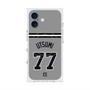 プレミアムスクエアケース with MagSafe［ 読売ジャイアンツ - #77 UTSUMI - ビジター ］