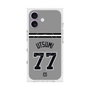 プレミアムスクエアケース with MagSafe［ 読売ジャイアンツ - #77 UTSUMI - ビジター ］