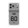 プレミアムスクエアケース with MagSafe［ 読売ジャイアンツ - #80 YANO - ビジター ］