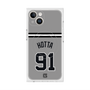 プレミアムスクエアケース with MagSafe［ 読売ジャイアンツ - #91 HOTTA - ビジター ］