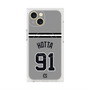 プレミアムスクエアケース with MagSafe［ 読売ジャイアンツ - #91 HOTTA - ビジター ］