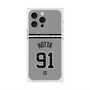 プレミアムスクエアケース with MagSafe［ 読売ジャイアンツ - #91 HOTTA - ビジター ］