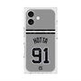 プレミアムスクエアケース with MagSafe［ 読売ジャイアンツ - #91 HOTTA - ビジター ］