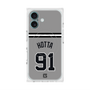 プレミアムスクエアケース with MagSafe［ 読売ジャイアンツ - #91 HOTTA - ビジター ］