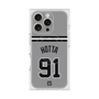 プレミアムスクエアケース with MagSafe［ 読売ジャイアンツ - #91 HOTTA - ビジター ］
