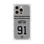 プレミアムスクエアケース with MagSafe［ 読売ジャイアンツ - #91 HOTTA - ビジター ］