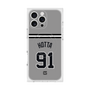 プレミアムスクエアケース with MagSafe［ 読売ジャイアンツ - #91 HOTTA - ビジター ］