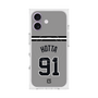 プレミアムスクエアケース with MagSafe［ 読売ジャイアンツ - #91 HOTTA - ビジター ］