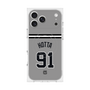 プレミアムスクエアケース with MagSafe［ 読売ジャイアンツ - #91 HOTTA - ビジター ］