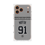 プレミアムスクエアケース with MagSafe［ 読売ジャイアンツ - #91 HOTTA - ビジター ］
