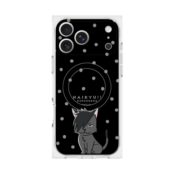 プレミアムスクエアケース with MagSafe［ ハイキュー!! - クロオネコ ］