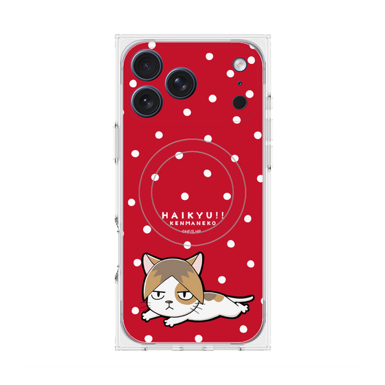 プレミアムスクエアケース with MagSafe［ ハイキュー!! - ケンマネコ ］