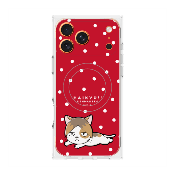 プレミアムスクエアケース with MagSafe［ ハイキュー!! - ケンマネコ ］