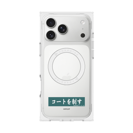 プレミアムスクエアケース with MagSafe［ ハイキュー!! - 横断幕 - 青葉城西高校 ］