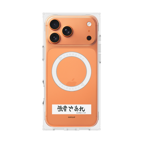 プレミアムスクエアケース with MagSafe［ ハイキュー!! - 横断幕 - 白鳥沢学園高校 ］