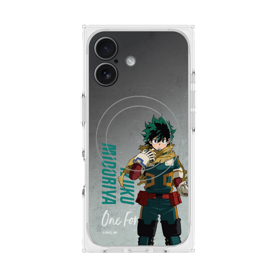 プレミアムスクエアケース with MagSafe［ 僕のヒーローアカデミア - 立ち絵 - 緑谷 出久 ］