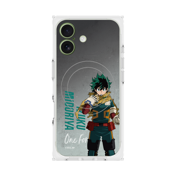 プレミアムスクエアケース with MagSafe［ 僕のヒーローアカデミア - 立ち絵 - 緑谷 出久 ］