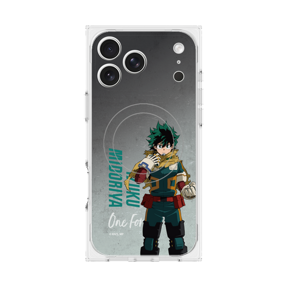 プレミアムスクエアケース with MagSafe［ 僕のヒーローアカデミア - 立ち絵 - 緑谷 出久 ］