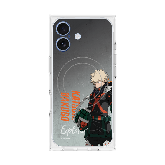 プレミアムスクエアケース with MagSafe［ 僕のヒーローアカデミア - 立ち絵 - 爆豪 勝己 ］