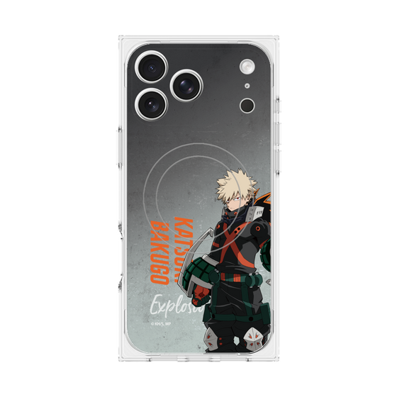 プレミアムスクエアケース with MagSafe［ 僕のヒーローアカデミア - 立ち絵 - 爆豪 勝己 ］