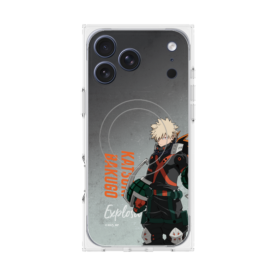 プレミアムスクエアケース with MagSafe［ 僕のヒーローアカデミア - 立ち絵 - 爆豪 勝己 ］