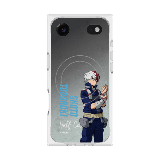 プレミアムスクエアケース with MagSafe［ 僕のヒーローアカデミア - 立ち絵 - 轟 焦凍 ］