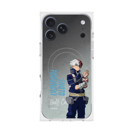 プレミアムスクエアケース with MagSafe［ 僕のヒーローアカデミア - 立ち絵 - 轟 焦凍 ］