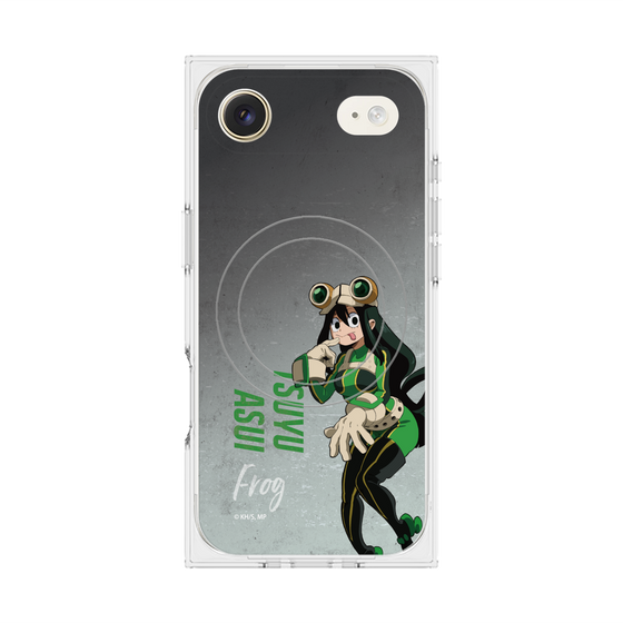 プレミアムスクエアケース with MagSafe［ 僕のヒーローアカデミア - 立ち絵 -蛙吹 梅雨 ］