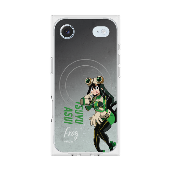 プレミアムスクエアケース with MagSafe［ 僕のヒーローアカデミア - 立ち絵 -蛙吹 梅雨 ］