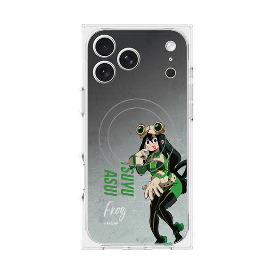 プレミアムスクエアケース with MagSafe［ 僕のヒーローアカデミア - 立ち絵 -蛙吹 梅雨 ］