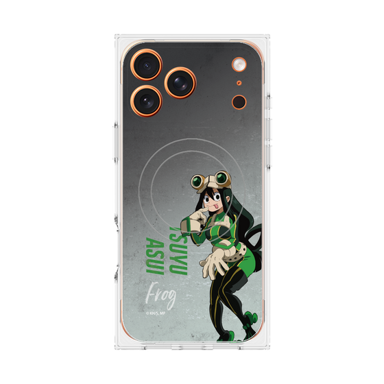 プレミアムスクエアケース with MagSafe［ 僕のヒーローアカデミア - 立ち絵 -蛙吹 梅雨 ］