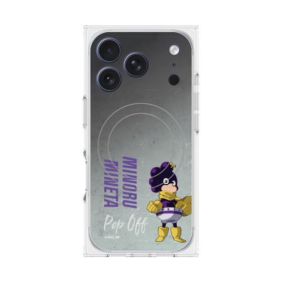 プレミアムスクエアケース with MagSafe［ 僕のヒーローアカデミア - 立ち絵 - 峰田 実 ］