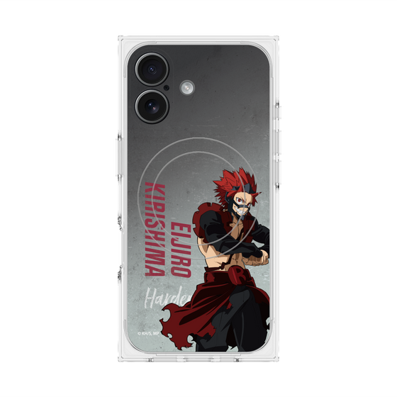 プレミアムスクエアケース with MagSafe［ 僕のヒーローアカデミア - 立ち絵 - 切島 鋭児郎 ］