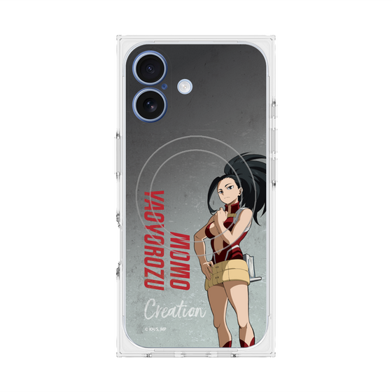 プレミアムスクエアケース with MagSafe［ 僕のヒーローアカデミア - 立ち絵 - 八百万 百 ］