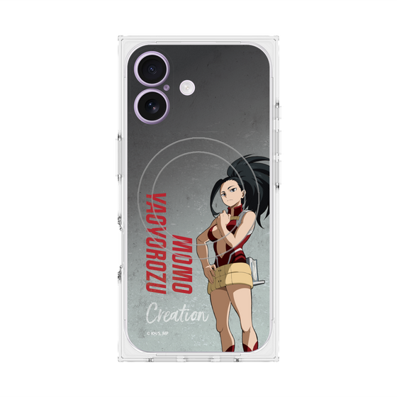 プレミアムスクエアケース with MagSafe［ 僕のヒーローアカデミア - 立ち絵 - 八百万 百 ］