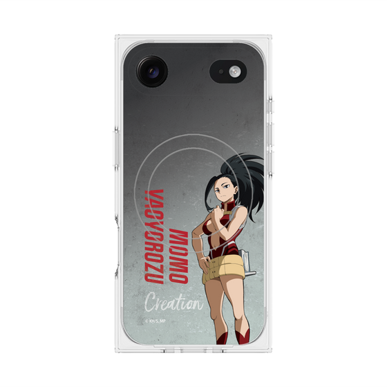 プレミアムスクエアケース with MagSafe［ 僕のヒーローアカデミア - 立ち絵 - 八百万 百 ］