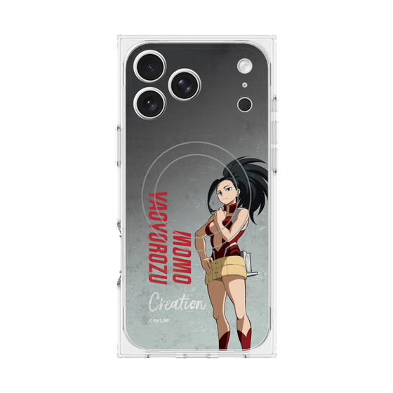 プレミアムスクエアケース with MagSafe［ 僕のヒーローアカデミア - 立ち絵 - 八百万 百 ］