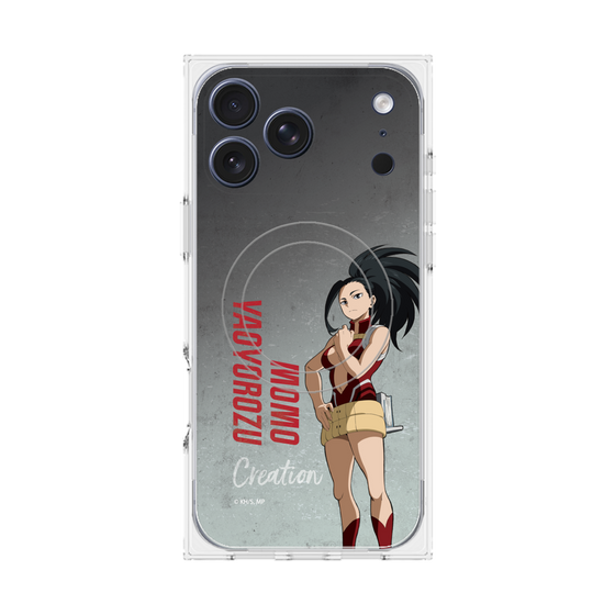 プレミアムスクエアケース with MagSafe［ 僕のヒーローアカデミア - 立ち絵 - 八百万 百 ］