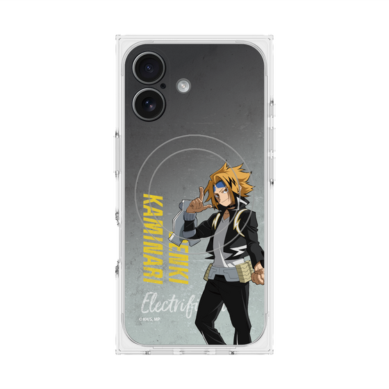 プレミアムスクエアケース with MagSafe［ 僕のヒーローアカデミア - 立ち絵 - 上鳴 電気 ］