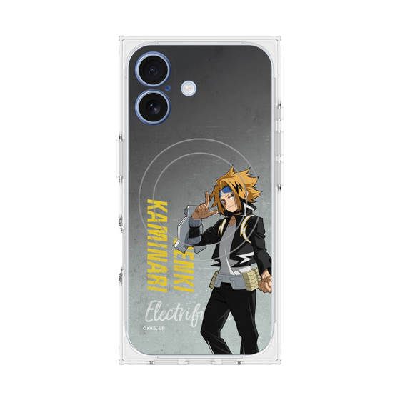 プレミアムスクエアケース with MagSafe［ 僕のヒーローアカデミア - 立ち絵 - 上鳴 電気 ］